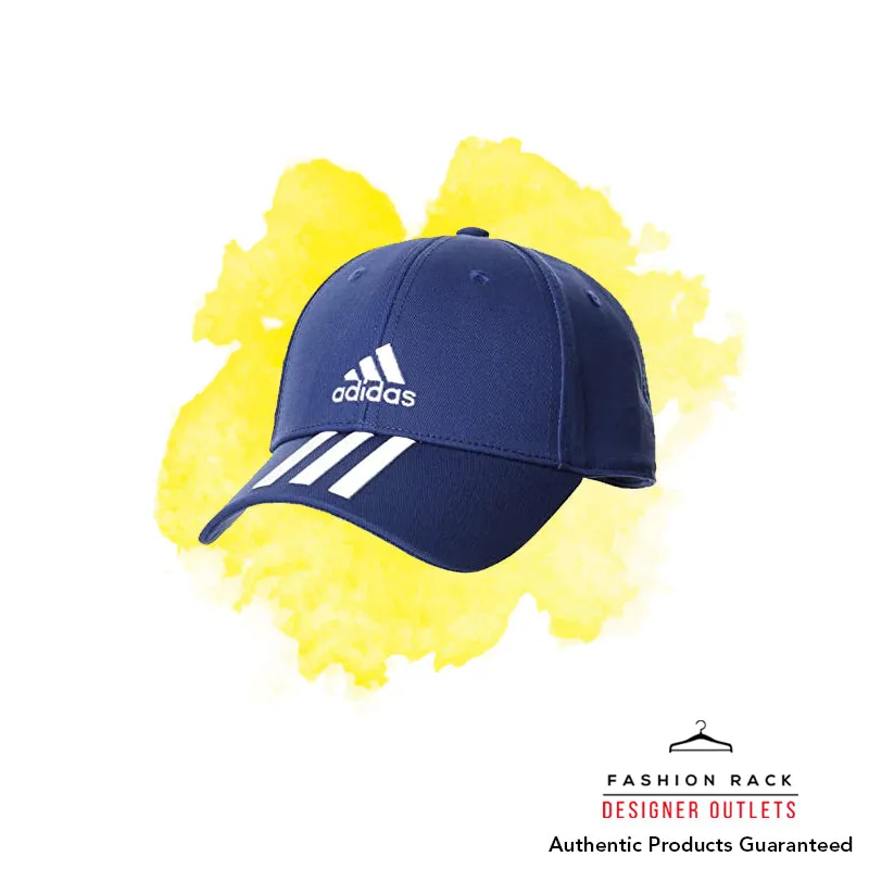 Adidas Baseball 3-Stripes Twill Cap Tech Indigo / White / White