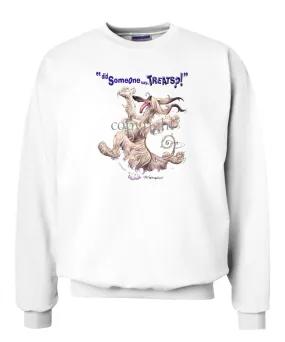 Afghan Hound - Treats - Sweatshirt