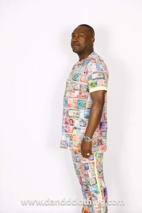 African Money print Design