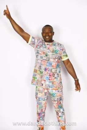 African Money print Design