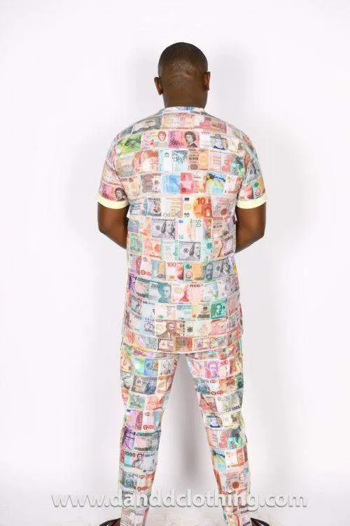 African Money print Design