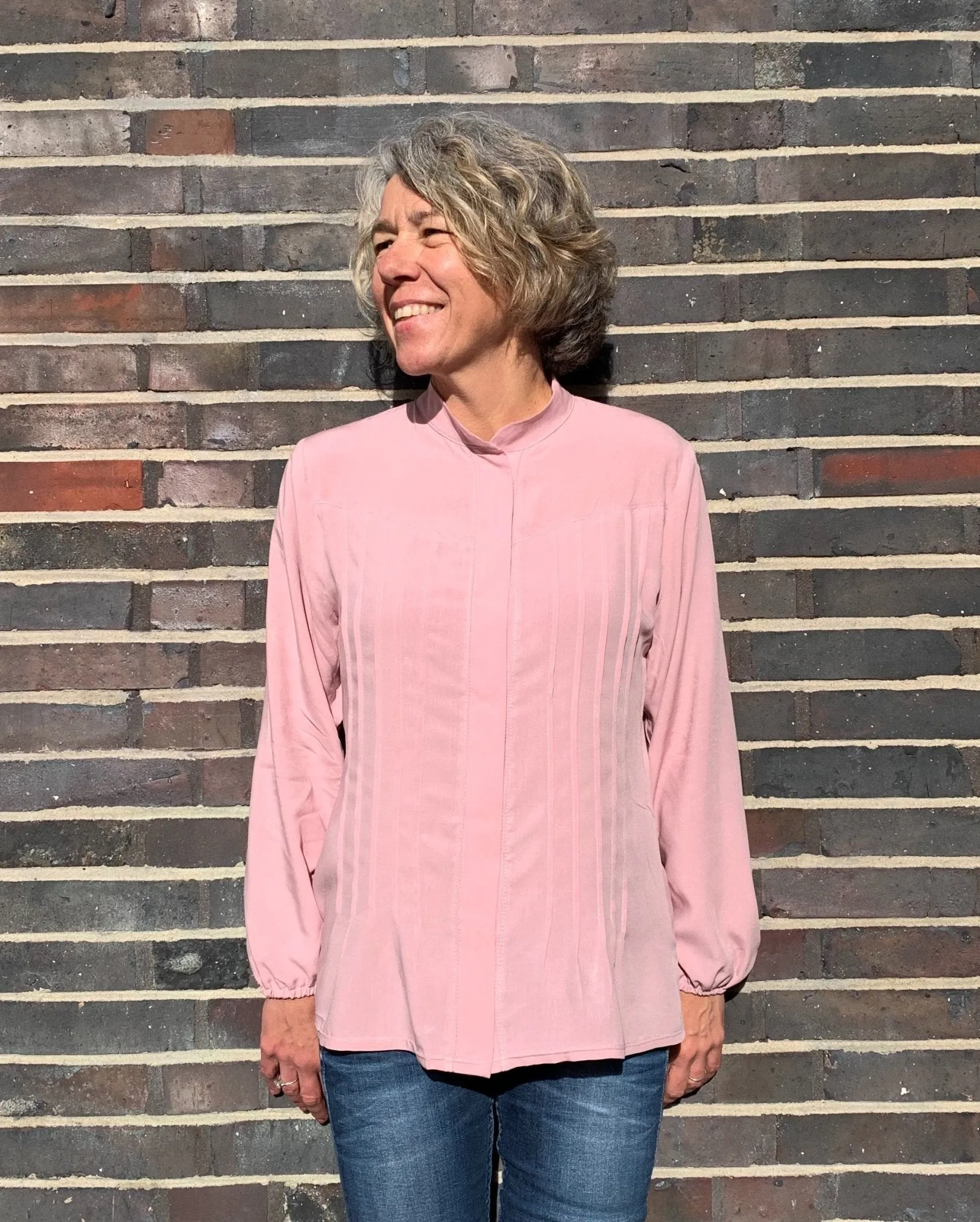 Anna- Bluse mit Biesen (Papierschnittmuster)