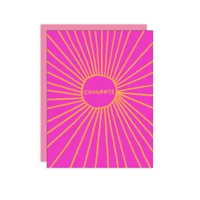 ASHKAHN - SINGLE CARD - CONGRATS SUNBEAM