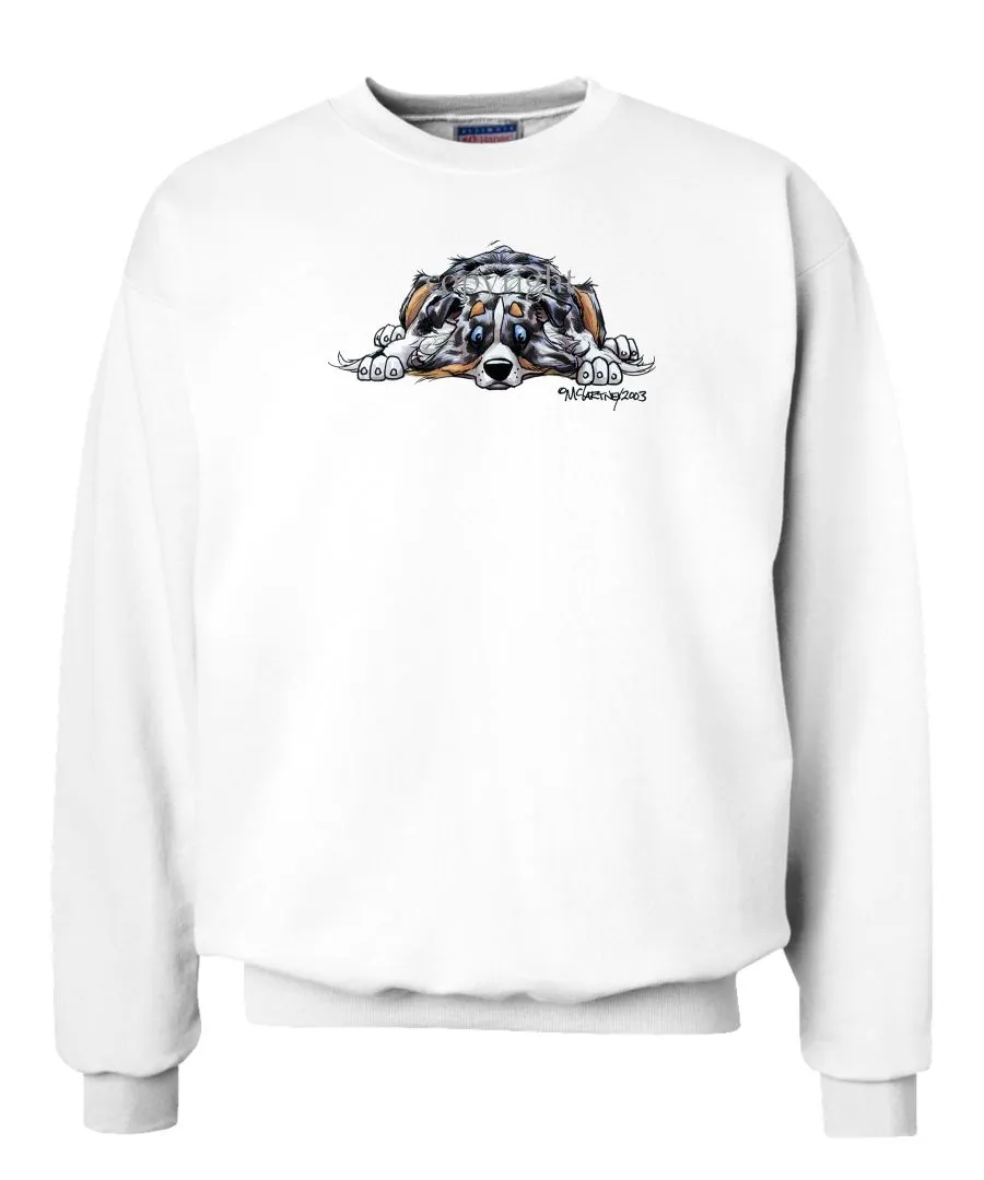 Australian Shepherd  Blue Merle - Rug Dog - Sweatshirt