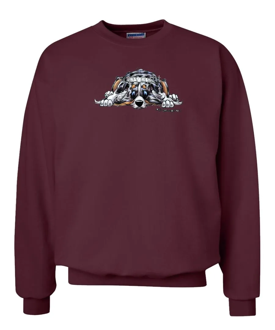 Australian Shepherd  Blue Merle - Rug Dog - Sweatshirt