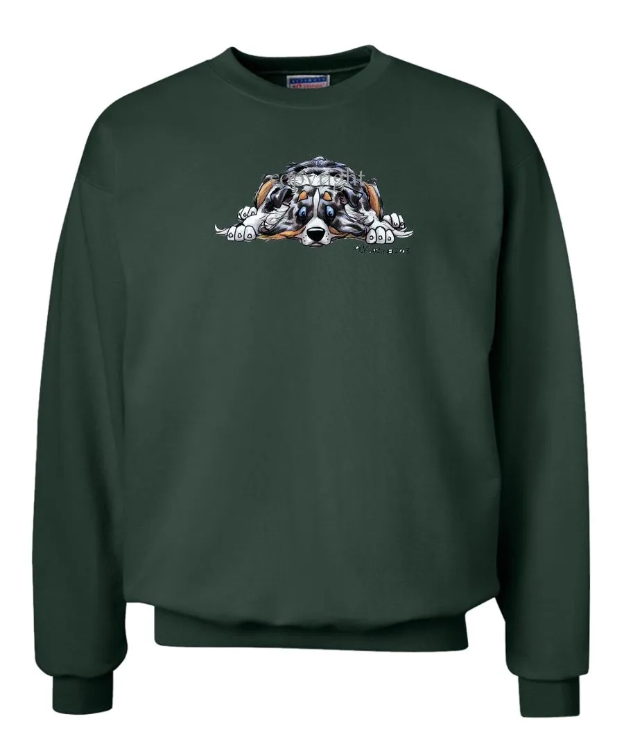 Australian Shepherd  Blue Merle - Rug Dog - Sweatshirt