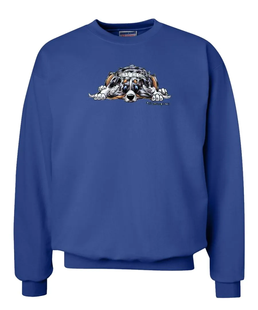 Australian Shepherd  Blue Merle - Rug Dog - Sweatshirt