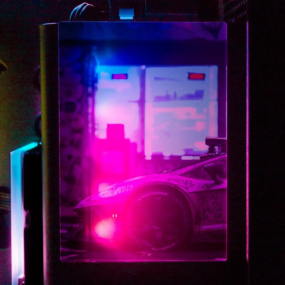 Bad Flamingo 2 RGB SSD Cover Vertical