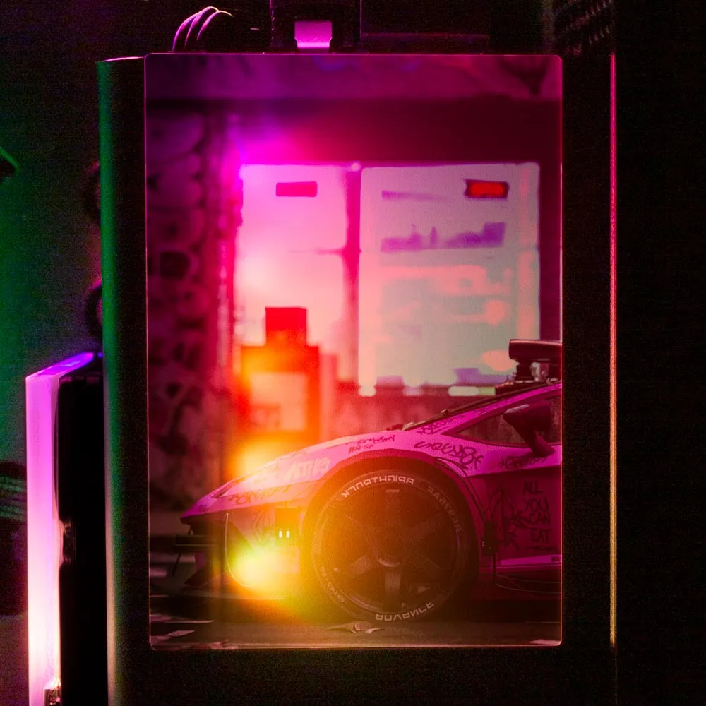 Bad Flamingo 2 RGB SSD Cover Vertical