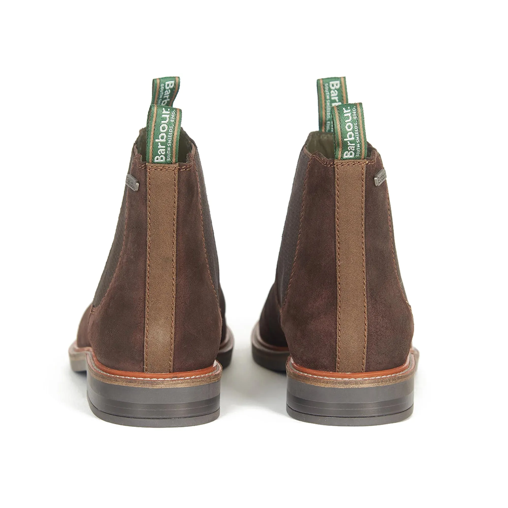 Barbour Farsley Chelsea Boot - Choco Suede