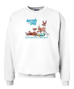 Basenji - Naughty Dog - Mike's Faves - Sweatshirt