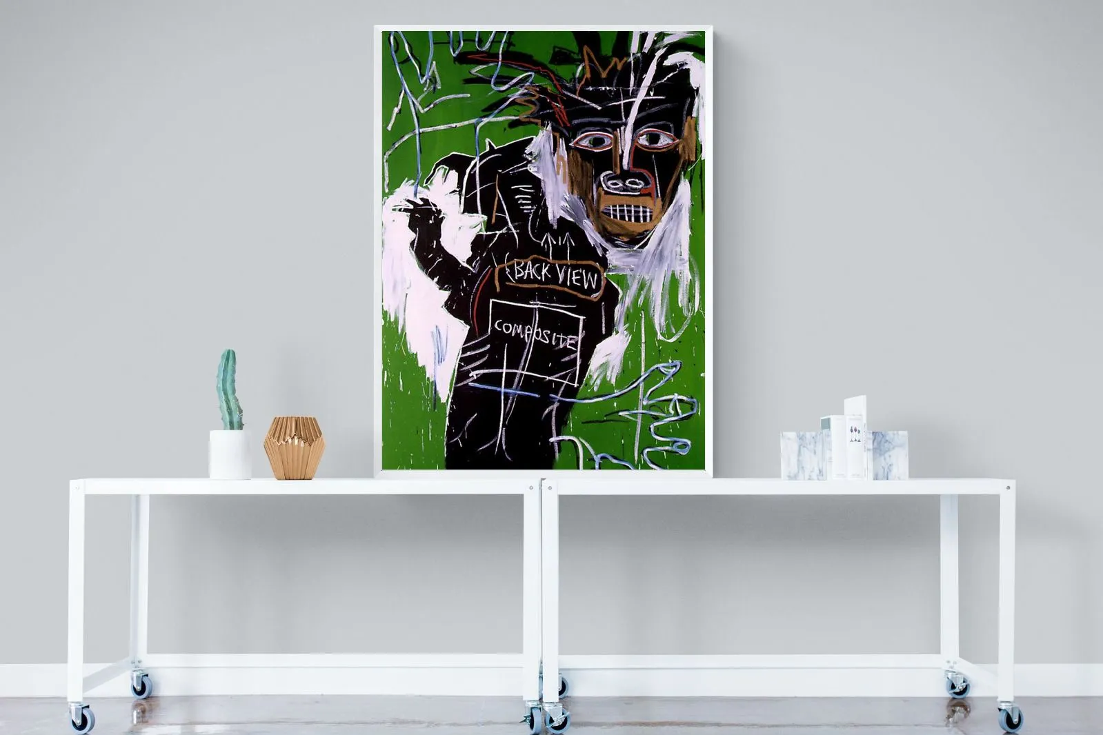 Basquiat Self-Portrait as a Heel