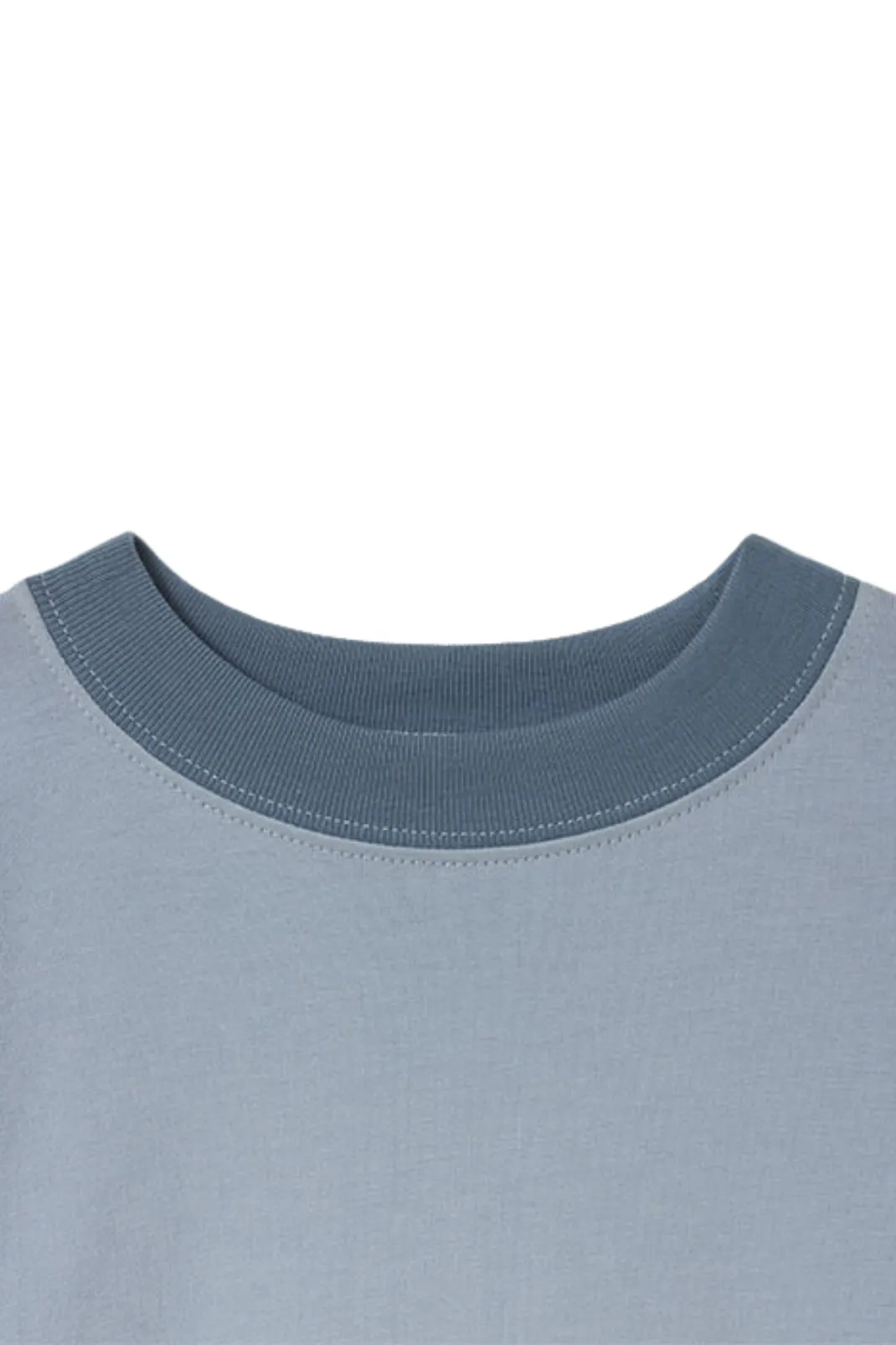 Beckham Tee in Blue on Blue