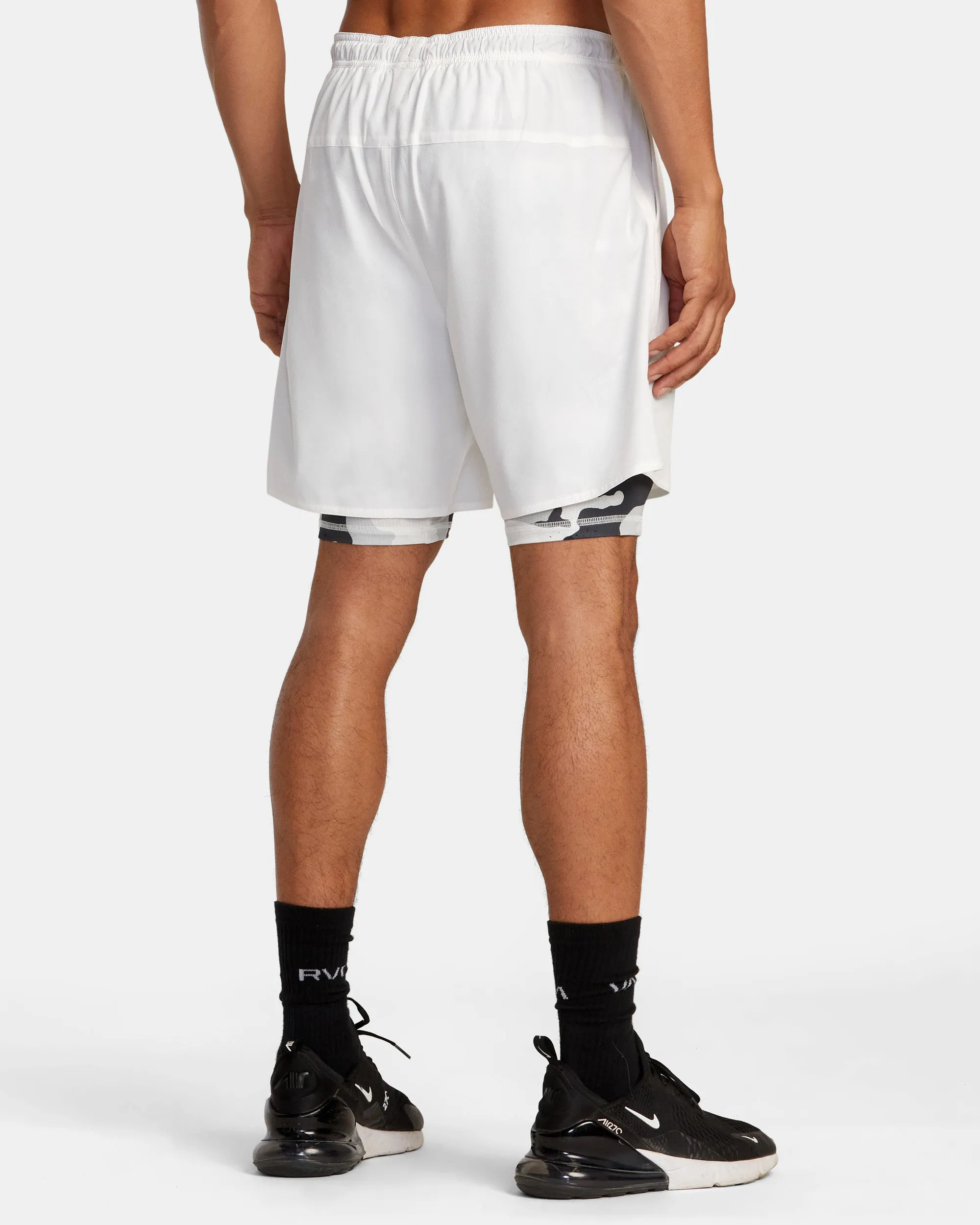 Bedwin x Stash Train 2-in-1 Walkshorts - Off White