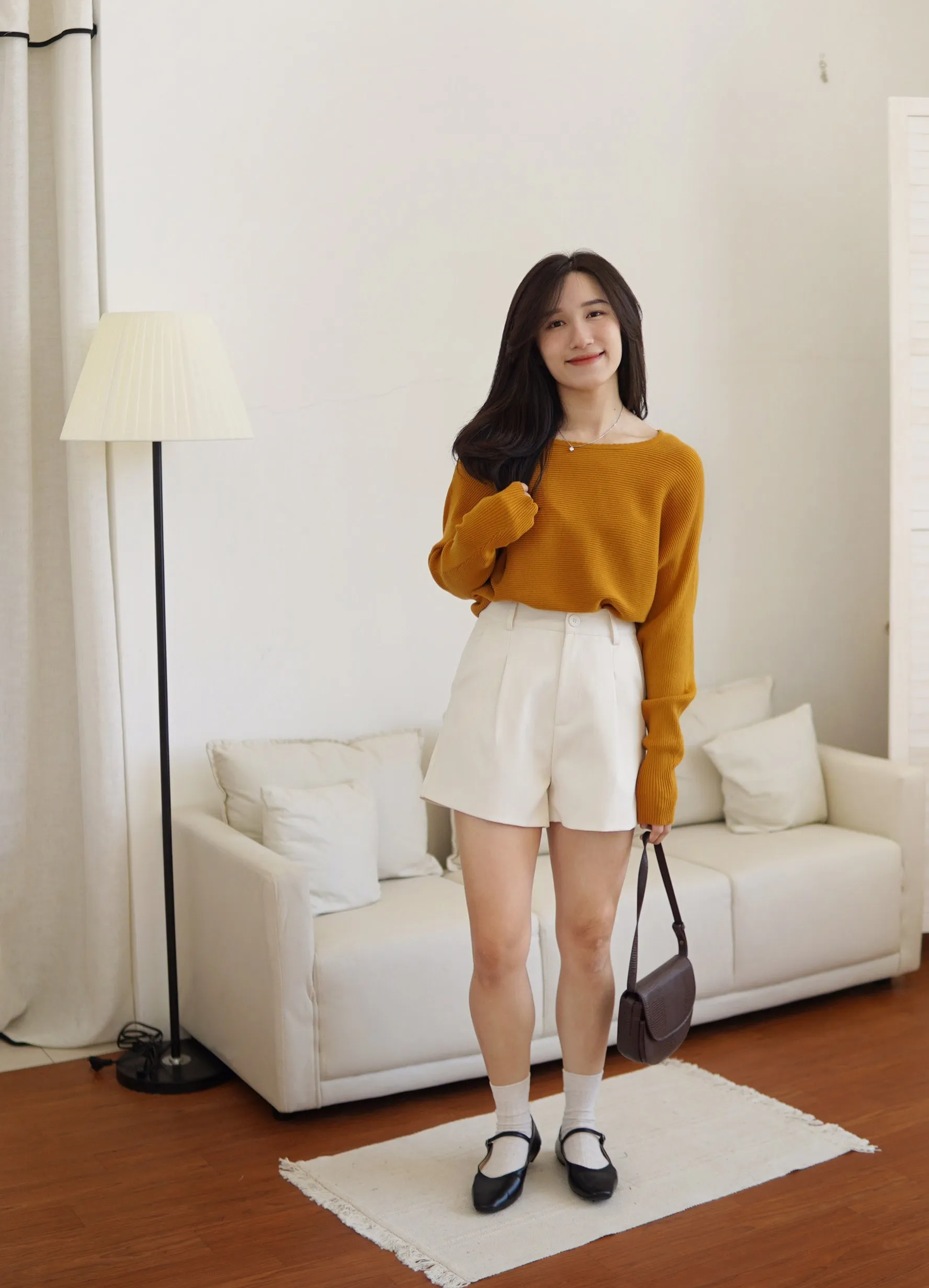 CAMAIEU Mustard Sweater