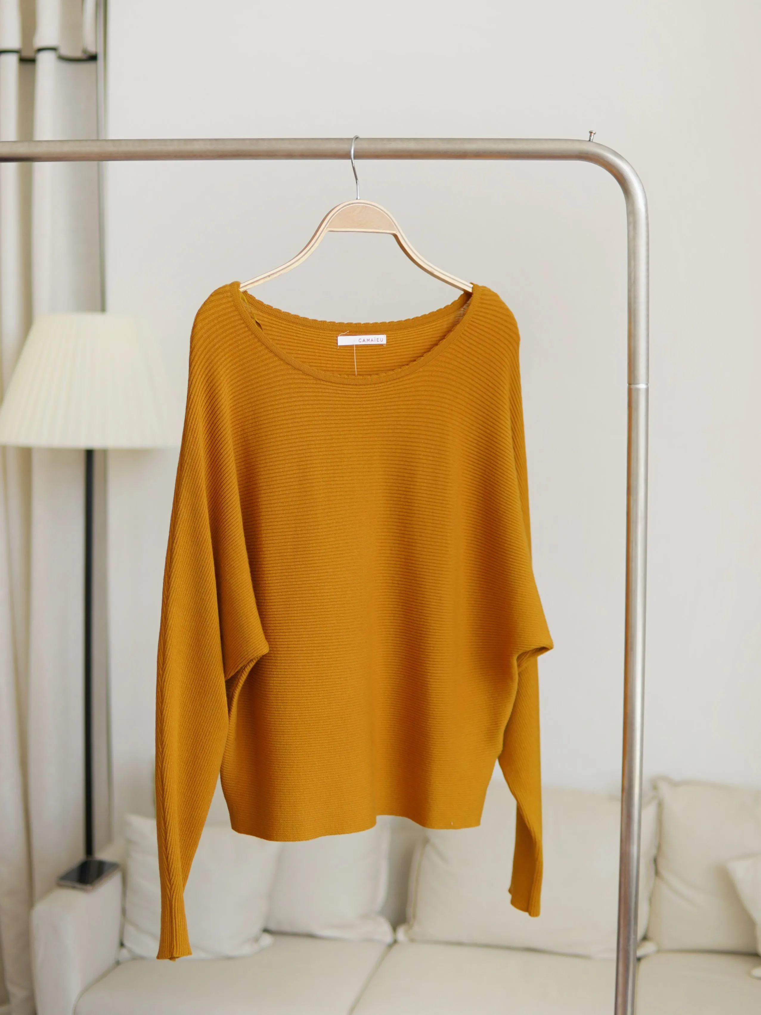 CAMAIEU Mustard Sweater