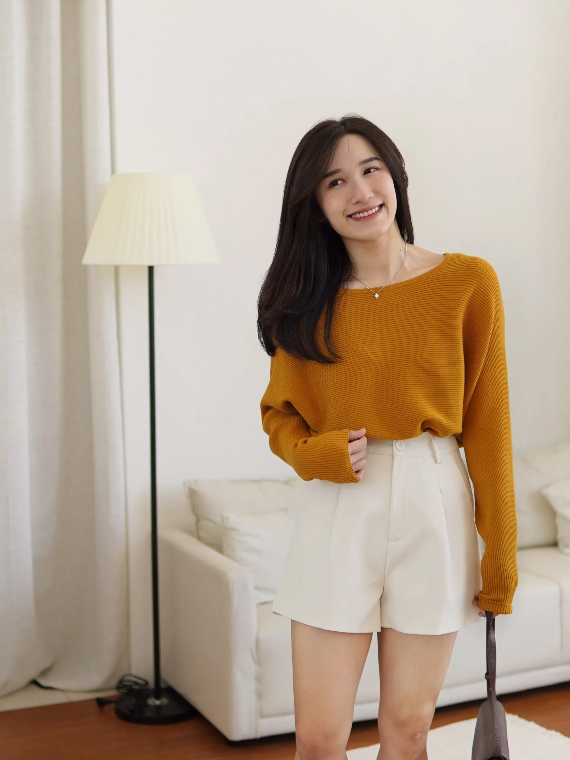 CAMAIEU Mustard Sweater