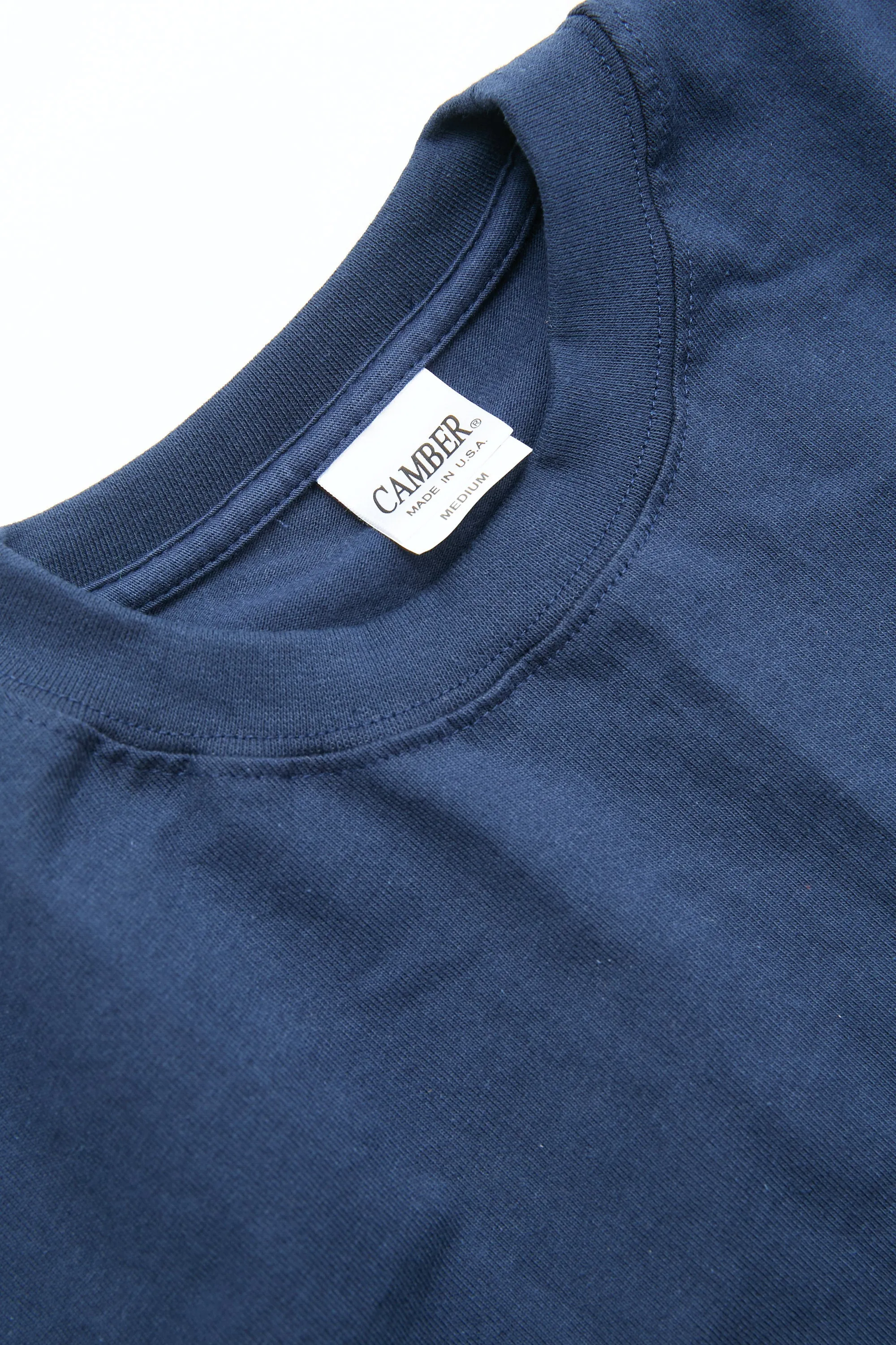 Camber Heavyweight Pocket T-Shirt #302 - Navy - Maximum Comfort & Durability