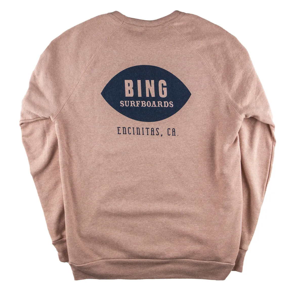 CLASSIC ENCINITAS Premium Crew Sweatshirt - Rose Quartz