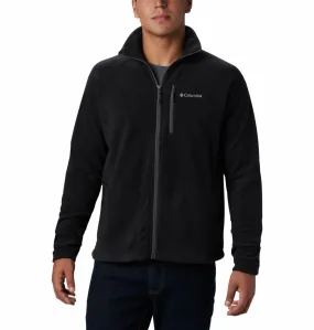 Columbia Mens Fast Trek II Full Zip Regular Fit Fleece-BLACK