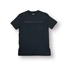 Ditmas Performance Fitted Split Hem Tee - Black