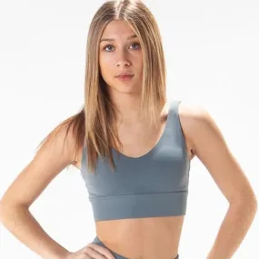Endurance Sport Bra- Carbon Blue