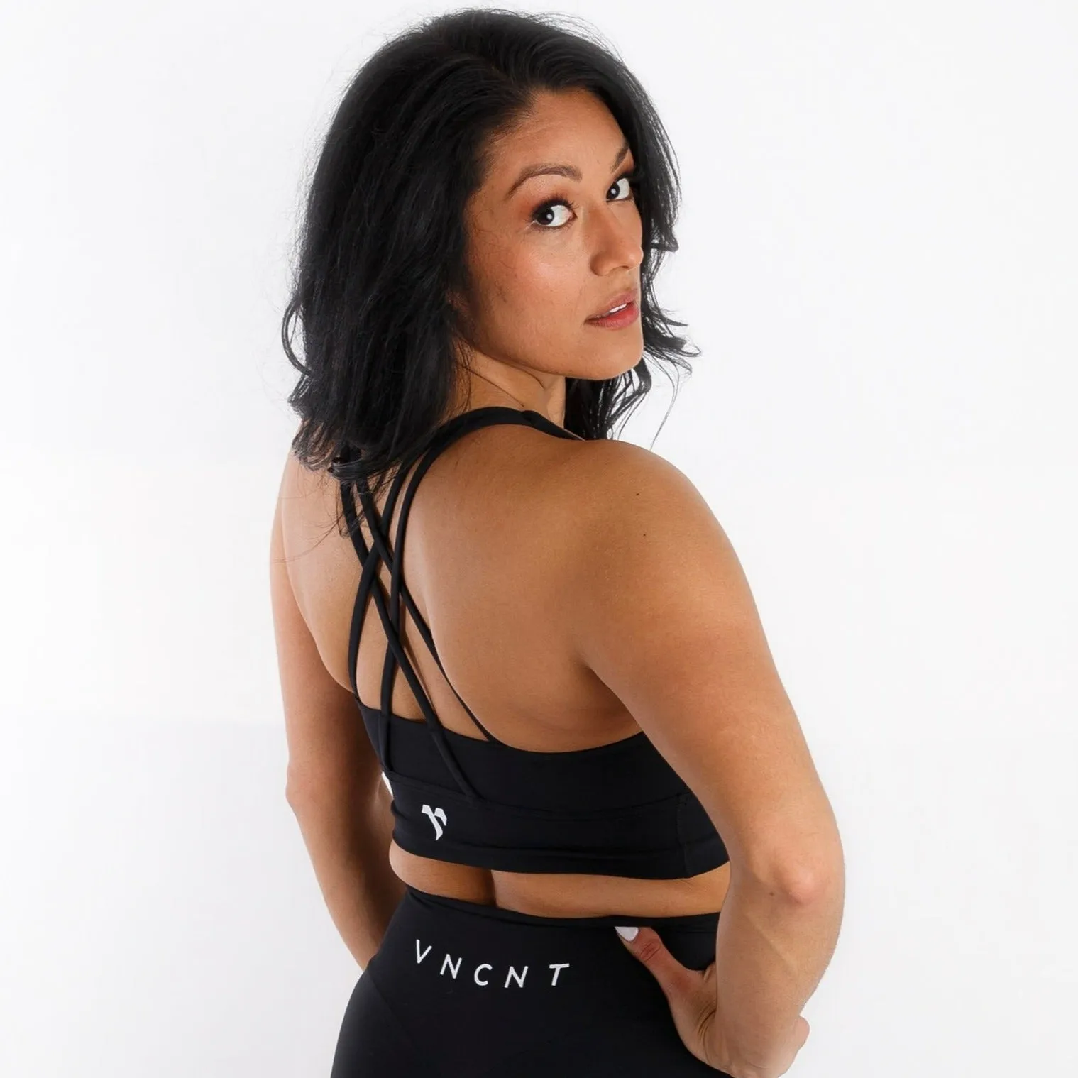 Endurance Sport Cross Bra- Jet Black