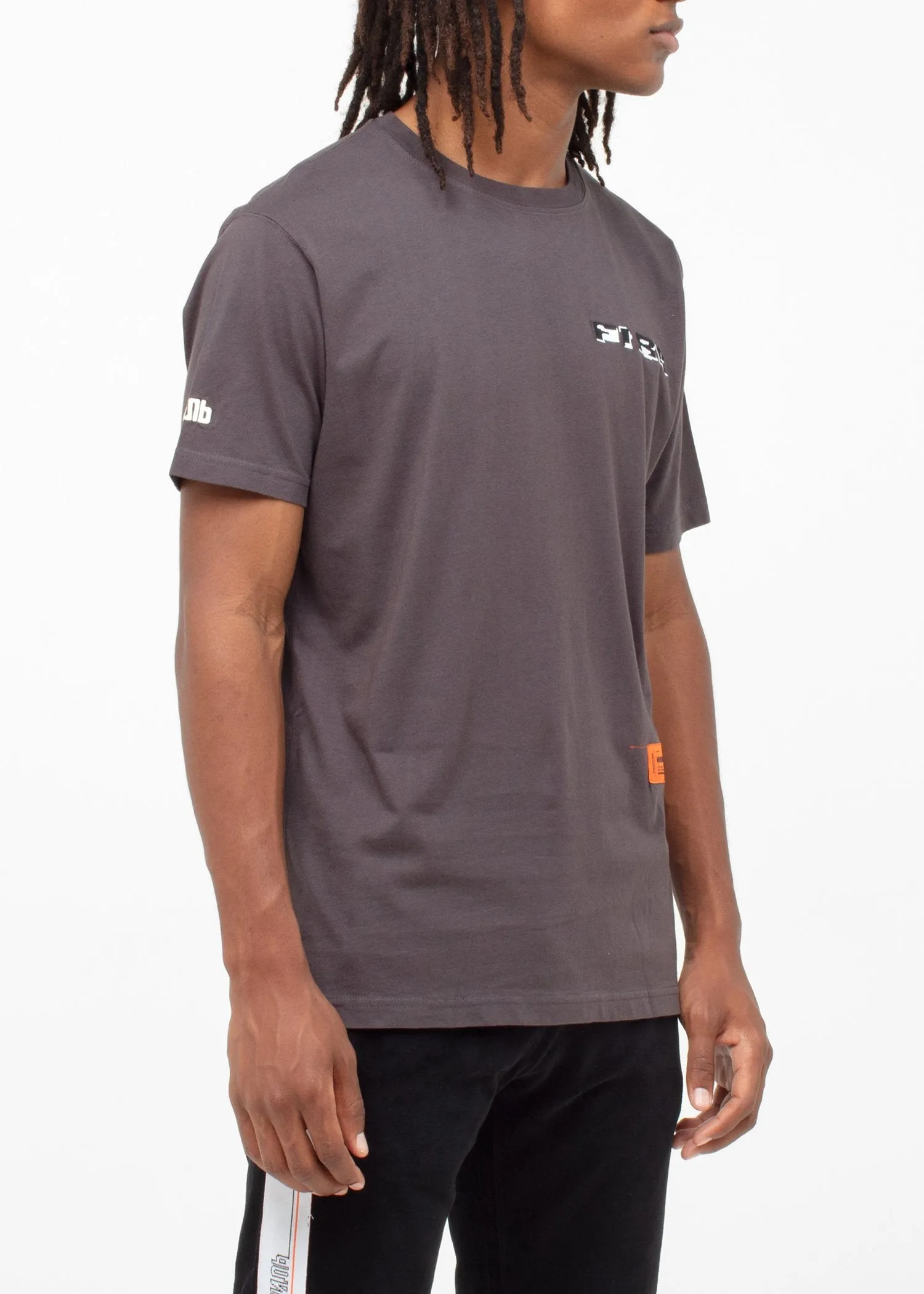 HERON PRESTON: HERON FIRE SS TEE [CHARCOAL]