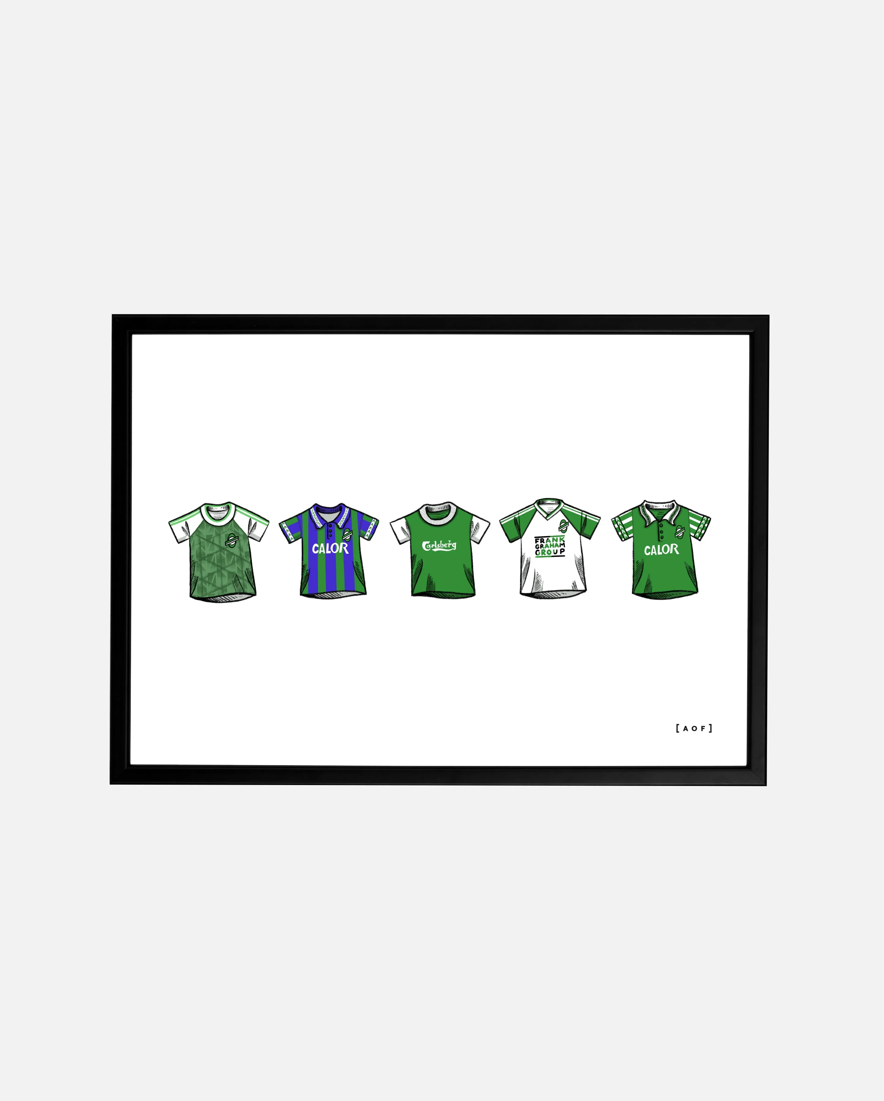 Hibs Classics - Print