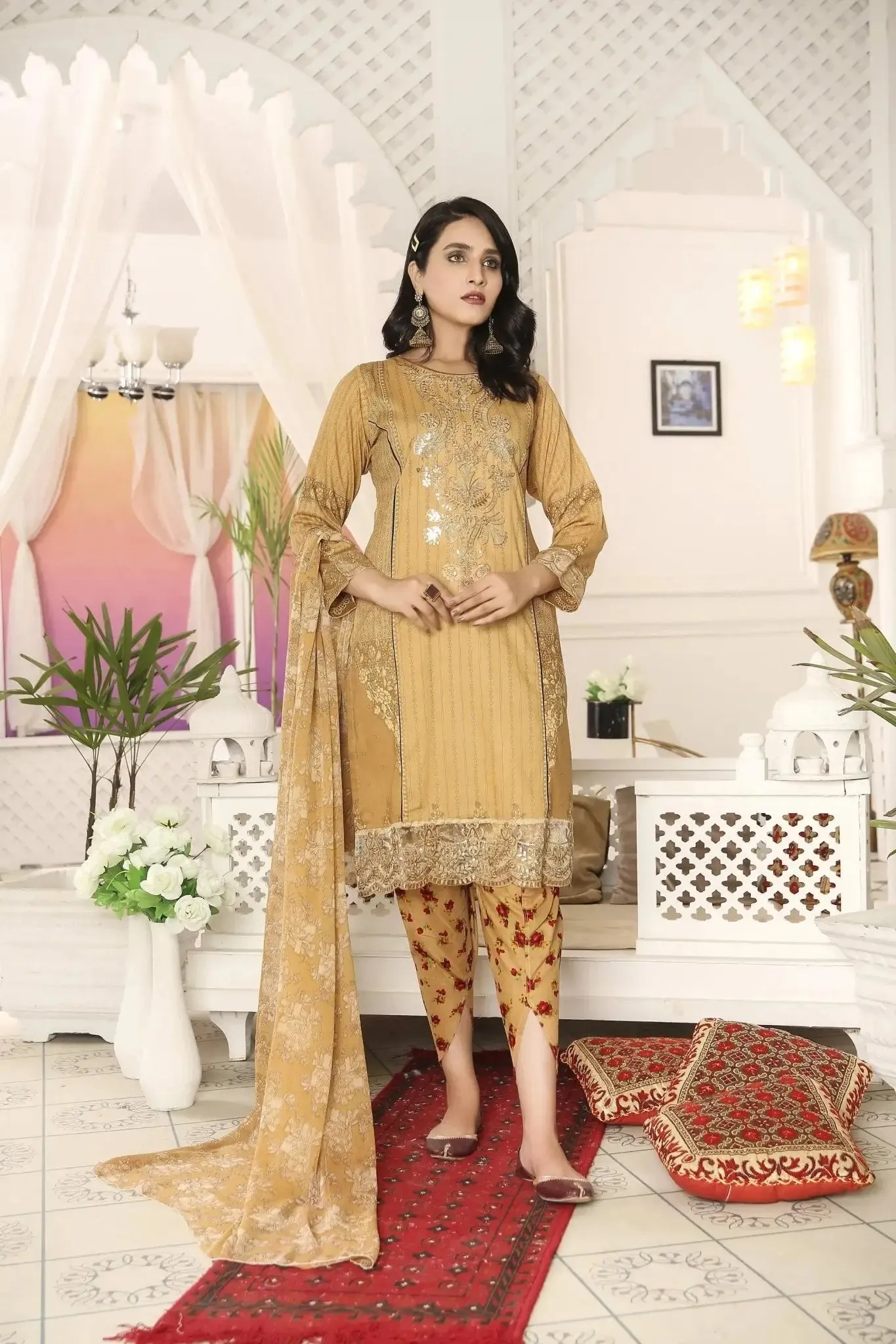 IshDeena Salwar Kameez Suit Women Ready to Wear Indian Dresses for Women Party Wear 2023
