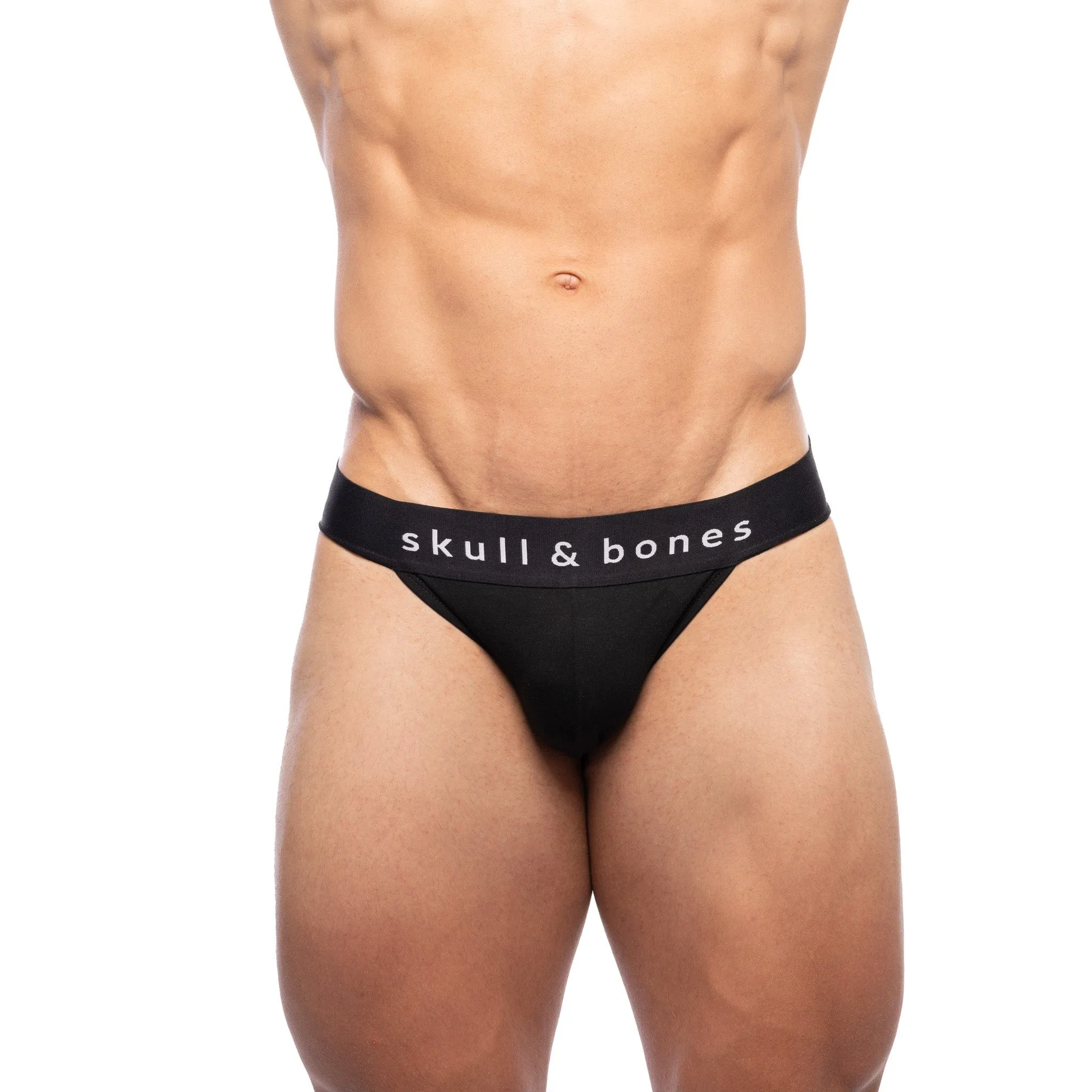 Just the Bones Sport Brief Black