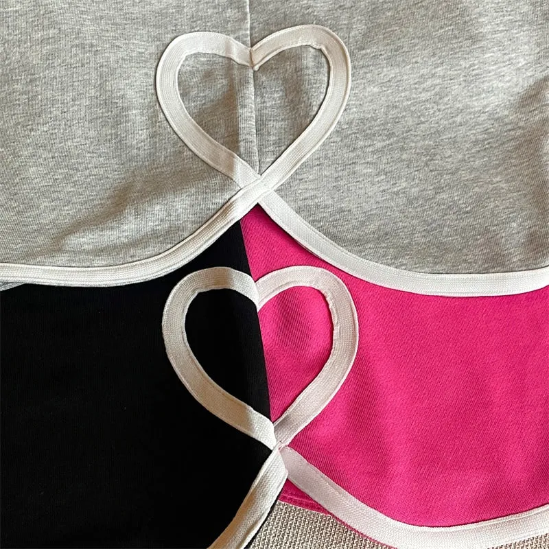 Korean Fashion Love Heart Sport Shorts