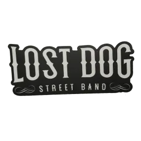 Lost Dog Street Band Logo Sticker (4.5")