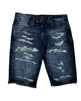 Madison Ripped Denim Short