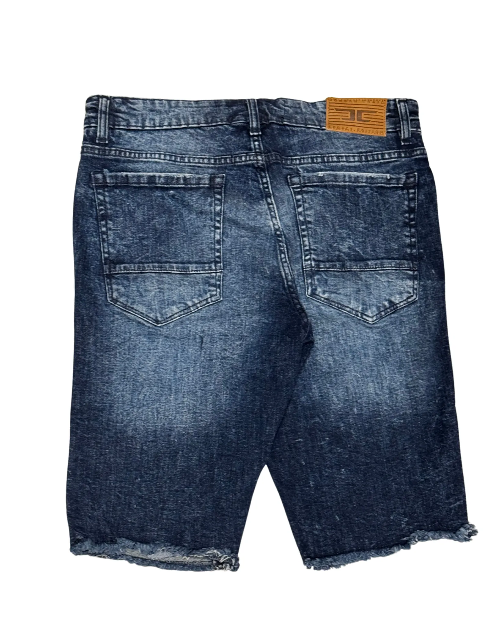 Madison Ripped Denim Short