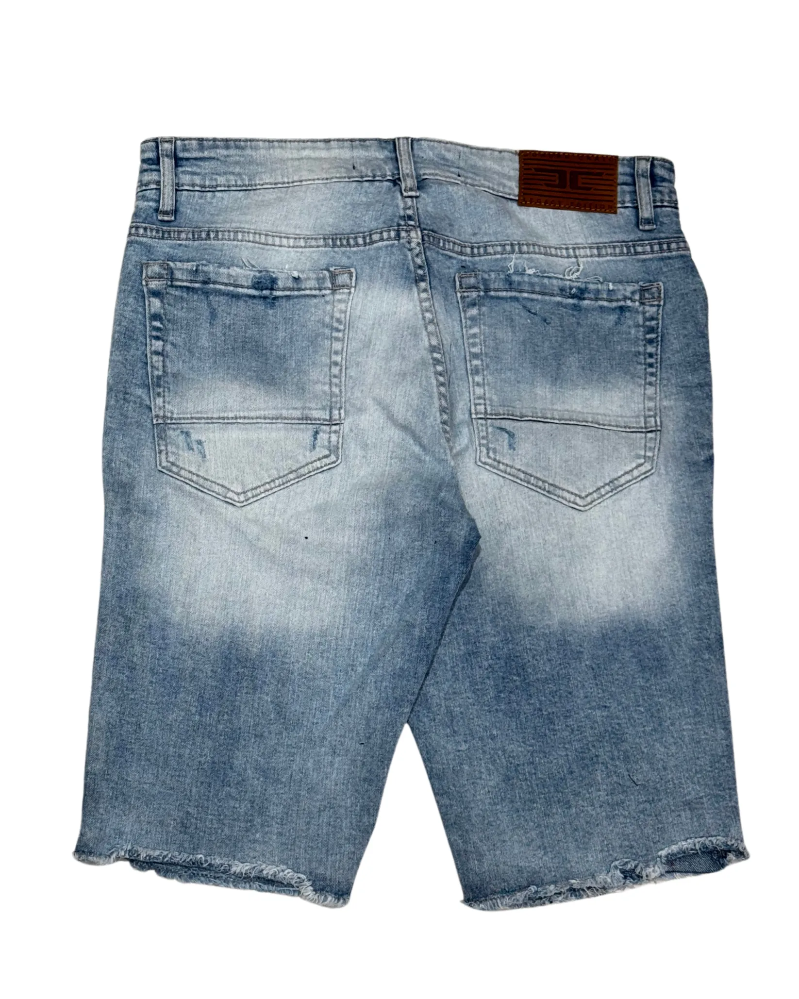 Madison Ripped Denim Short