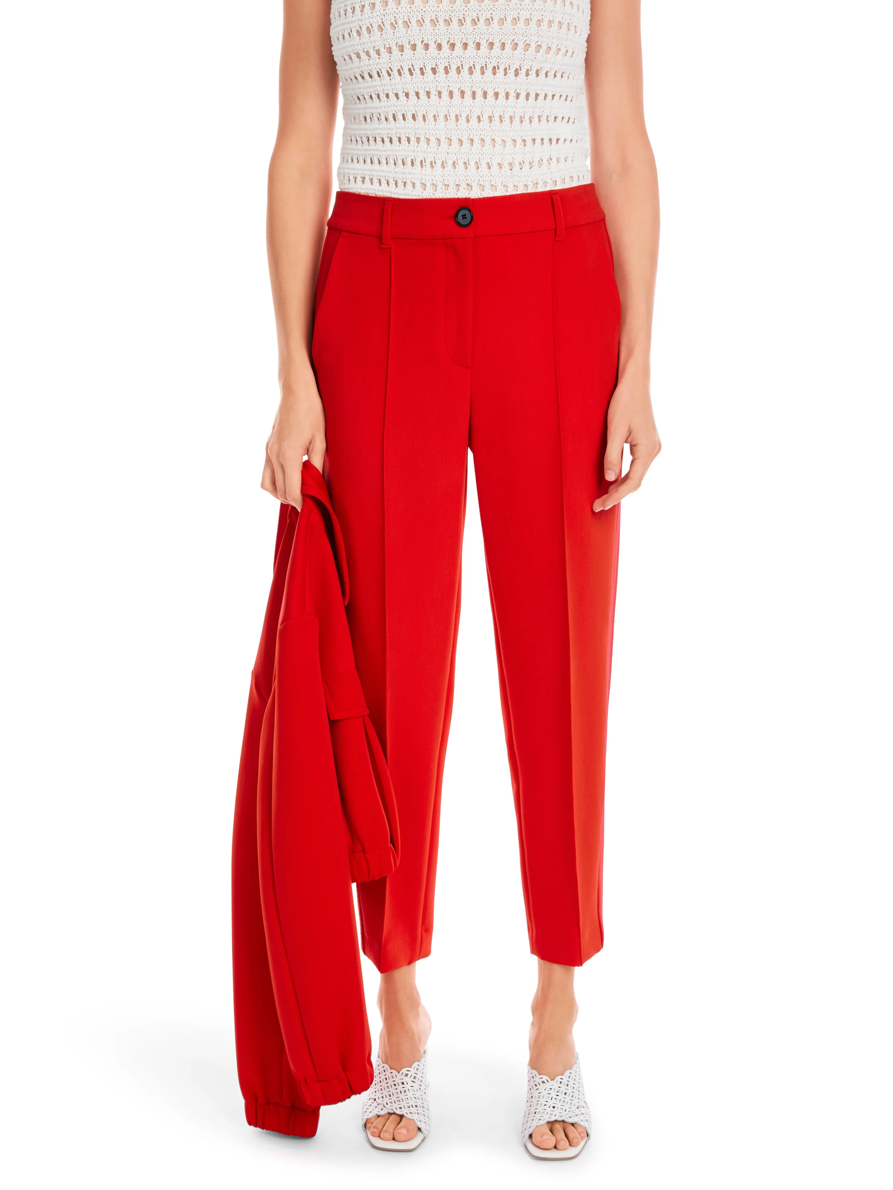 MARC CAIN Red Trousers