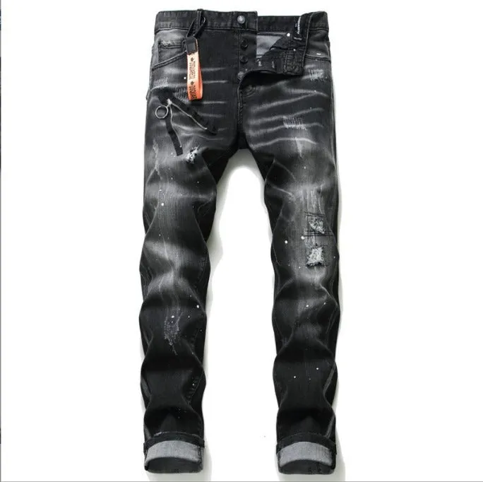 Men’s ripped jeans regular fit