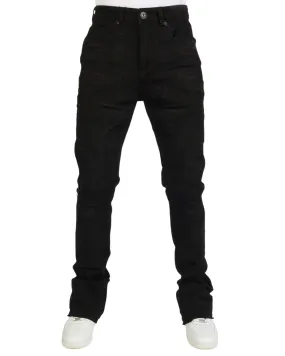 Multi Stitch Ripped Stacked Jeans 5666T