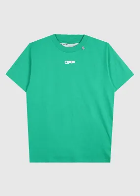 OFF-WHITE: CARA SQUARE TEE [MINT]