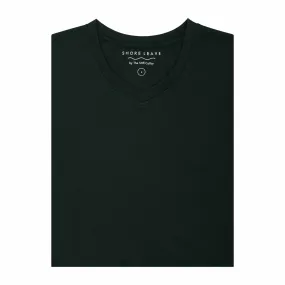 Olive Green Premium Imported V Neck T-shirt