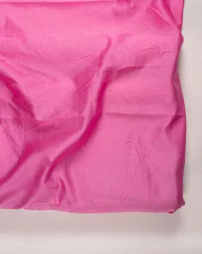 Pink Plain Chanderi Fabric