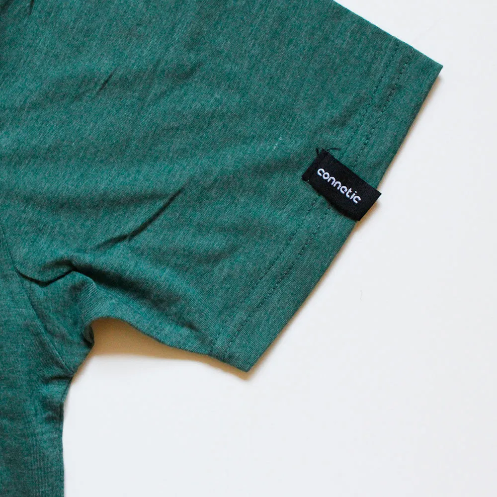 Premium V-neck Tee - Forest Green
