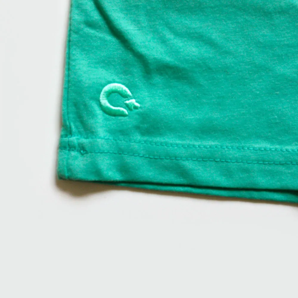 Premium V-neck Tee - Mint