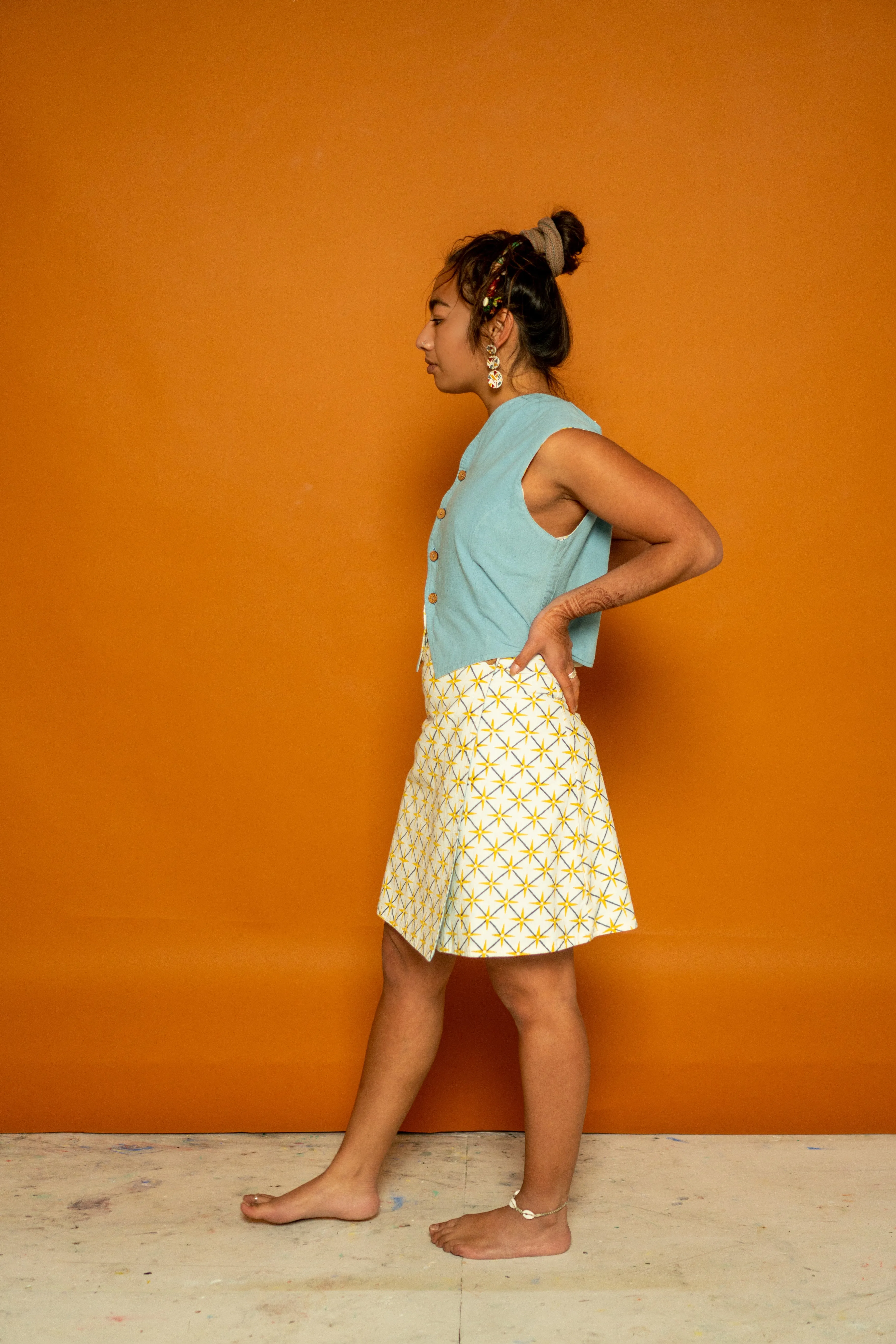 Reversible Vest - Star Print