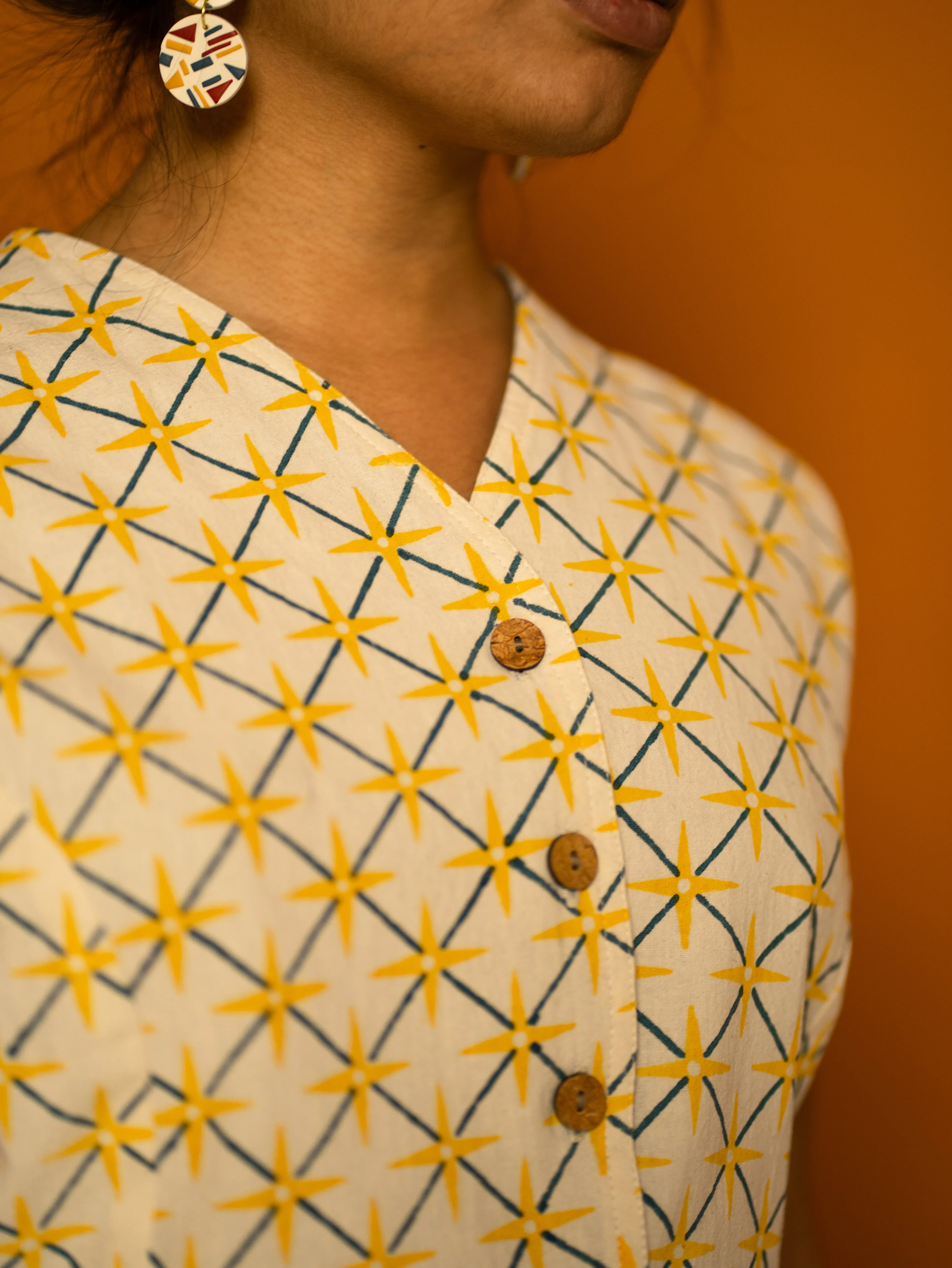 Reversible Vest - Star Print