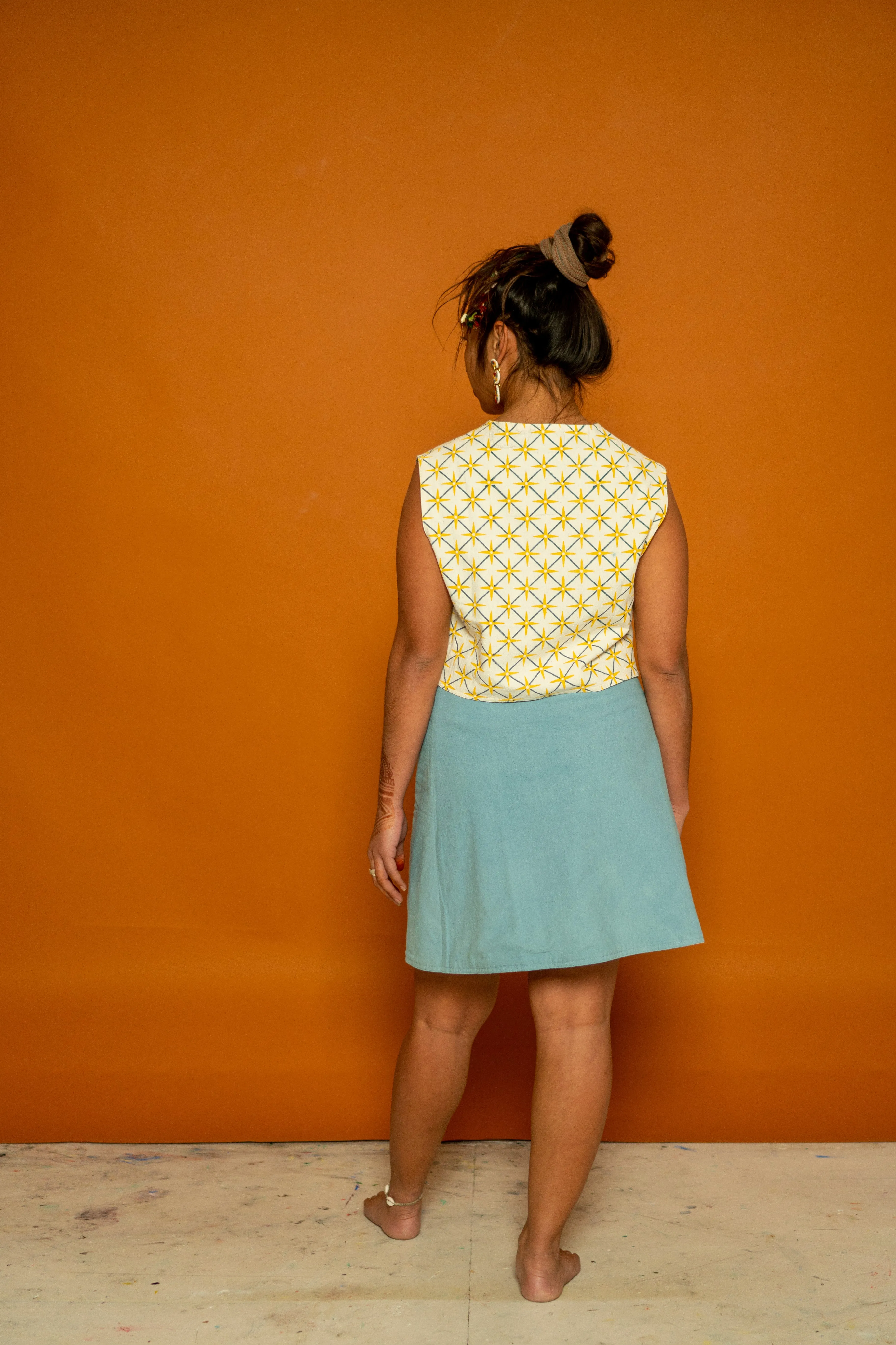 Reversible Vest - Star Print