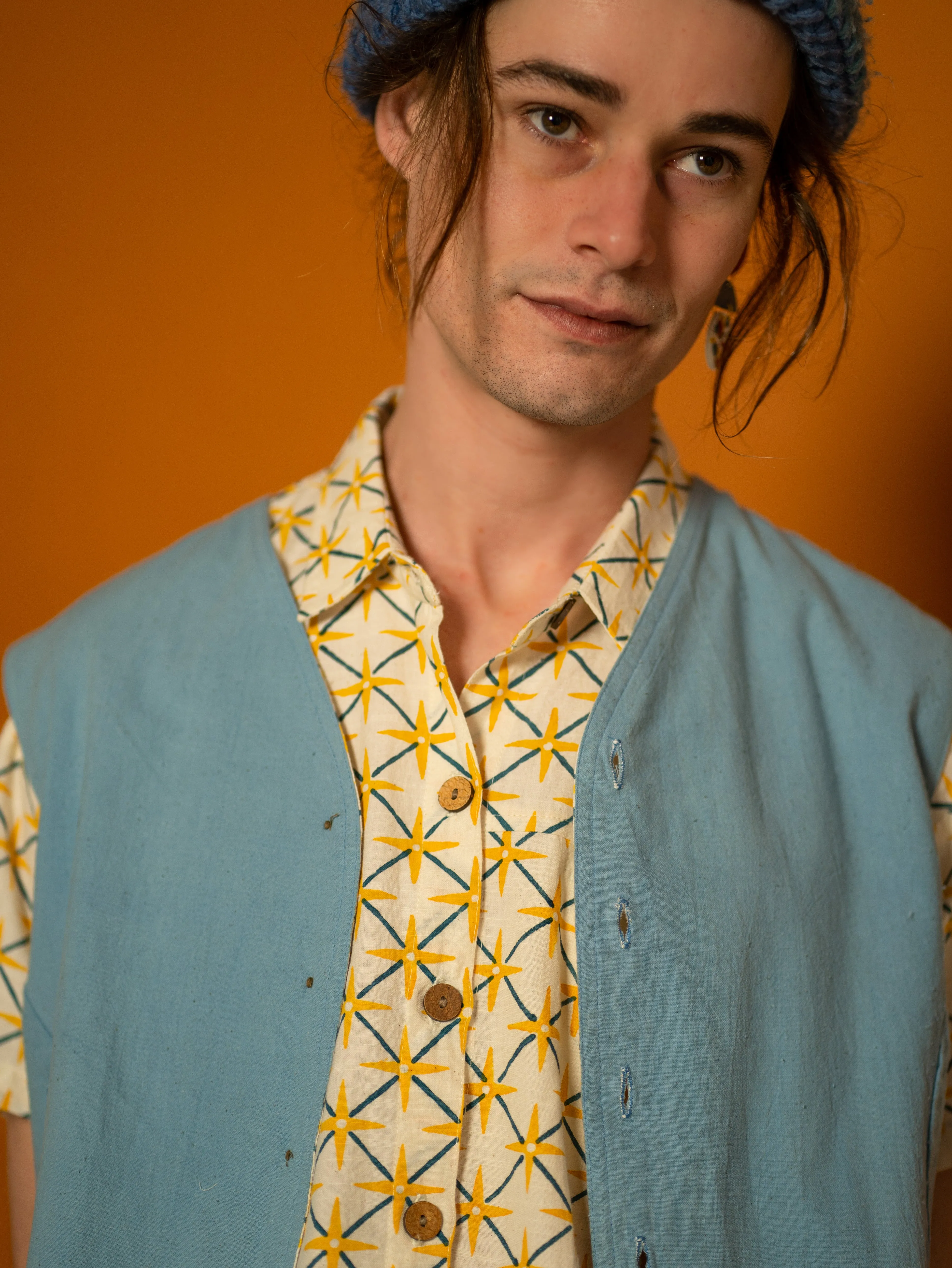 Reversible Vest - Star Print