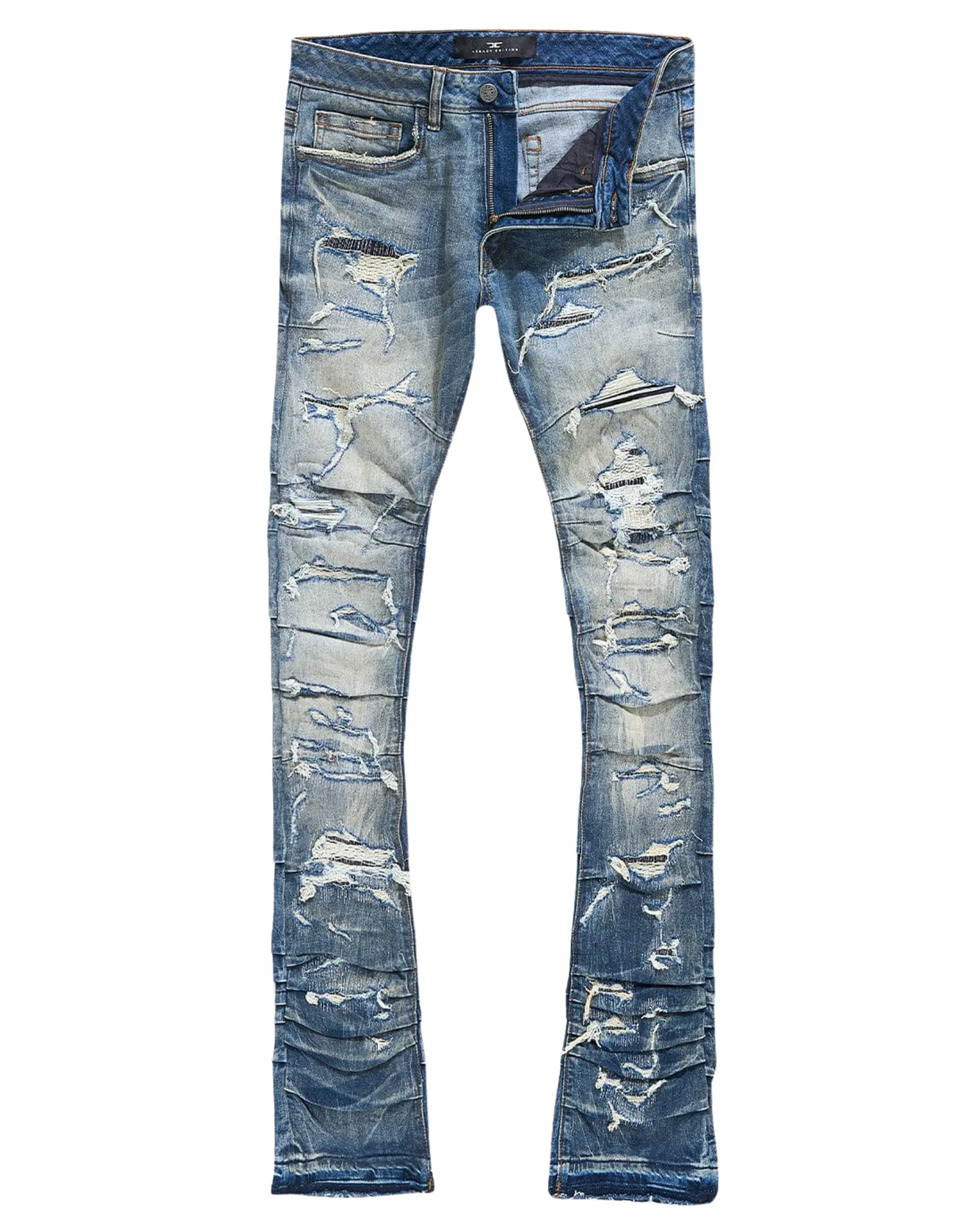 Ripped Stacked Jeans JTF1157