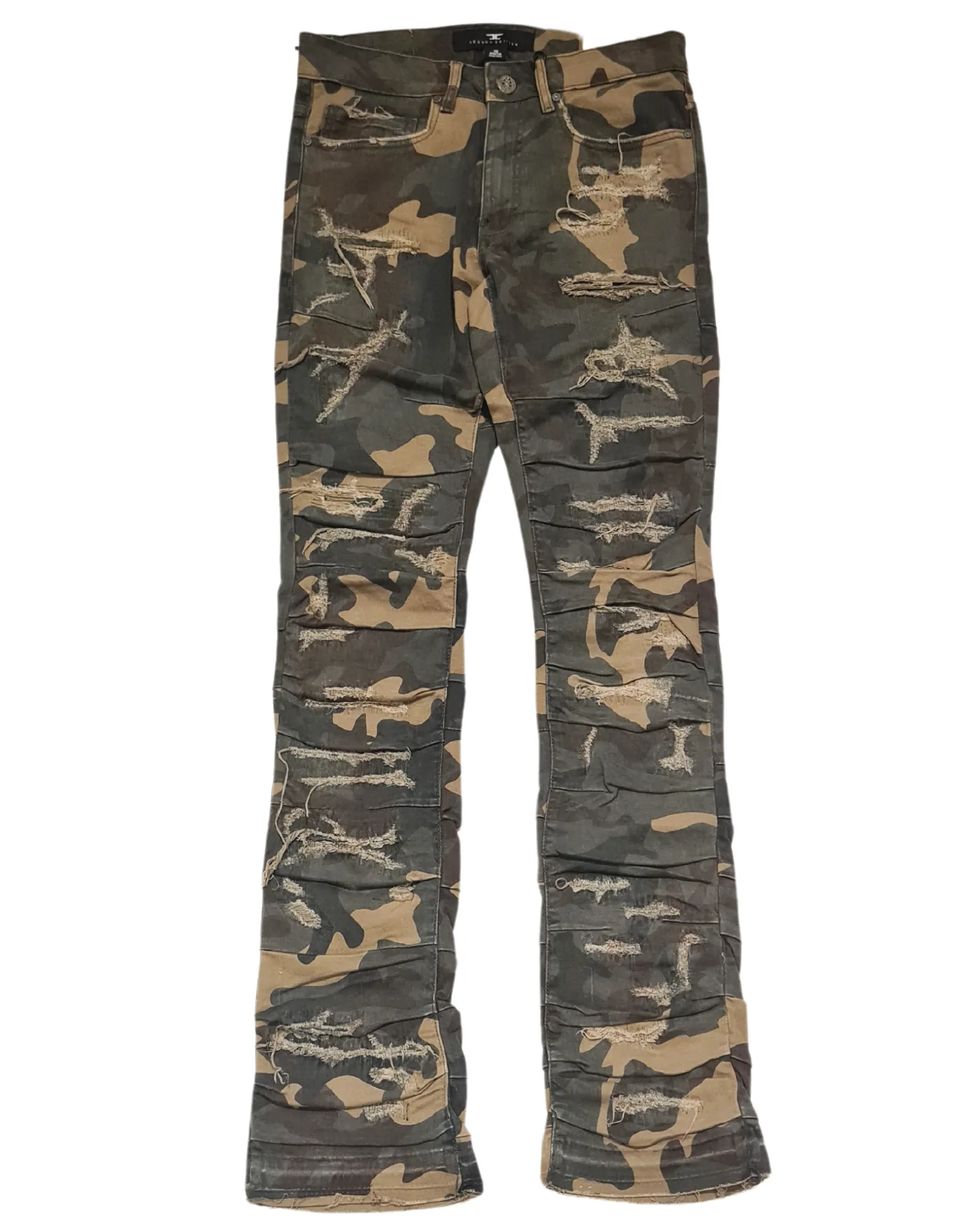 Ripped Stacked Jeans JTF1157